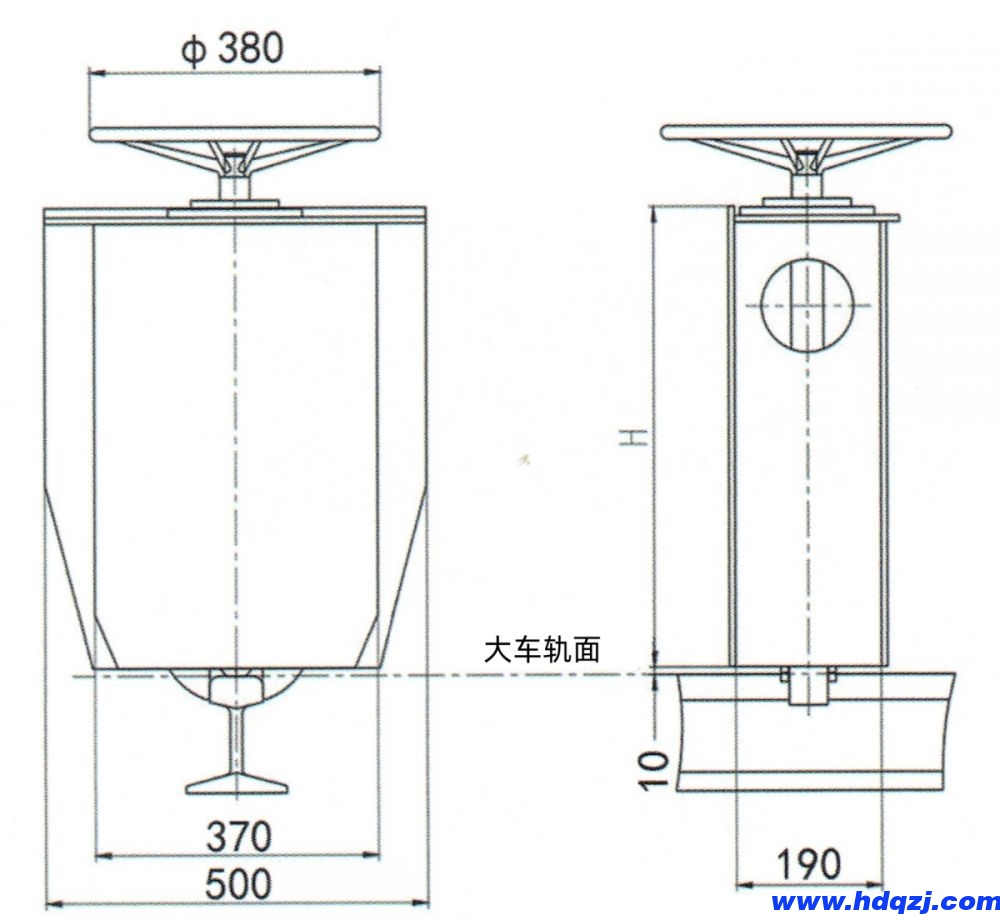 A380手动夹轨器