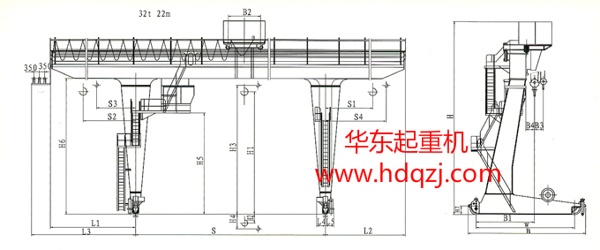 单主梁偏挂59白菜网论坛图纸