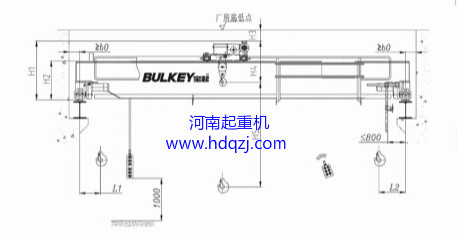 5吨欧式双梁起重机图纸